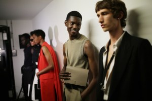Backstage at Ami Alexandre Mattiussi Men's Spring 2020