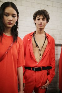 Backstage at Ami Alexandre Mattiussi Men's Spring 2020