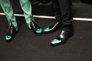 Backstage at Berluti Men's Spring 2020