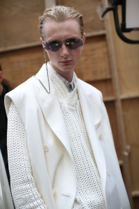 Backstage at Berluti Men's Spring 2020
