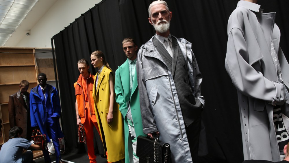 Backstage at Berluti Men's Spring 2020