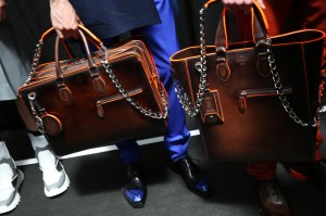 Backstage at Berluti Men's Spring 2020