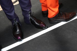 Backstage at Berluti Men's Spring 2020