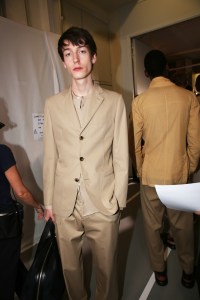 Backstage at Hermès Men's SS 2020, photographed in Paris on June 22nd, 2019.