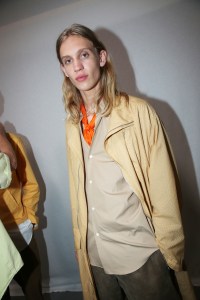 Backstage at Hermès Men's SS 2020, photographed in Paris on June 22nd, 2019.