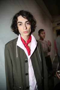 Backstage at Hermès Men's SS 2020, photographed in Paris on June 22nd, 2019.