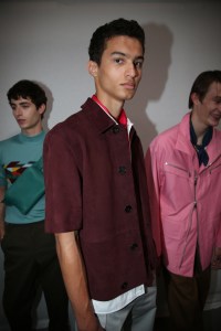 Backstage at Hermès Men's SS 2020, photographed in Paris on June 22nd, 2019.