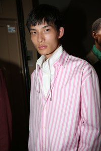 Backstage at Hermès Men's SS 2020, photographed in Paris on June 22nd, 2019.