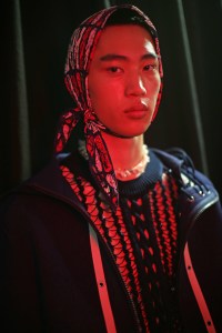 Backstage at Kenzo Men's Spring 2020