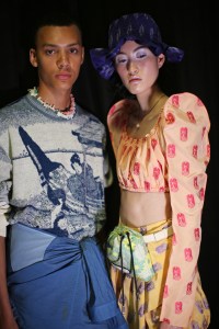 Backstage at Kenzo Men's Spring 2020