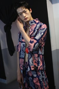 Backstage at Kenzo Men's Spring 2020