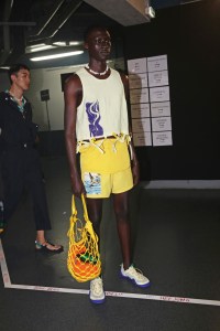 Backstage at Kenzo Men's Spring 2020