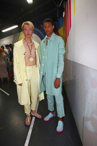 Backstage at Kenzo Men's Spring 2020