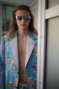 Backstage at Lanvin Men's Spring 2020