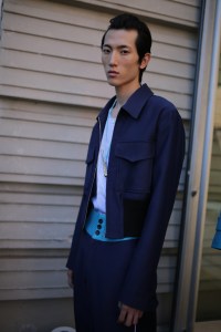 Backstage at Lanvin Men's Spring 2020