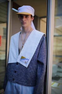 Backstage at Lanvin Men's Spring 2020