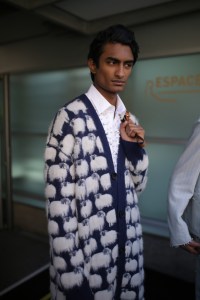 Backstage at Lanvin Men's Spring 2020