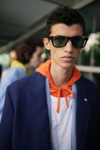 Backstage at Lanvin Men's Spring 2020