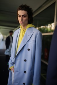 Backstage at Lanvin Men's Spring 2020