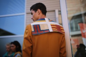 Backstage at Lanvin Men's Spring 2020