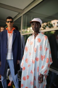 Backstage at Lanvin Men's Spring 2020