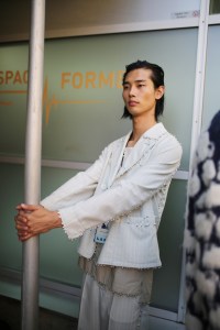 Backstage at Lanvin Men's Spring 2020