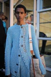 Backstage at Lanvin Men's Spring 2020