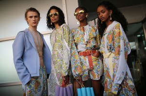 Backstage at Lanvin Men's Spring 2020