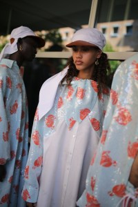 Backstage at Lanvin Men's Spring 2020