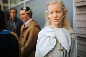 Backstage at Lanvin Men's Spring 2020