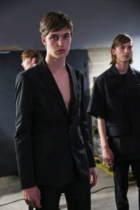 Backstage at Undercover Men's Spring 2020