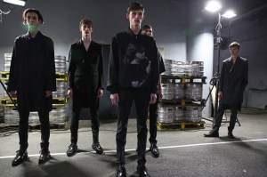 Backstage at Undercover Men's Spring 2020
