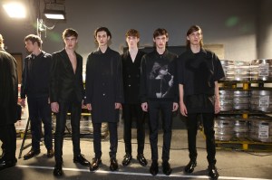 Backstage at Undercover Men's Spring 2020