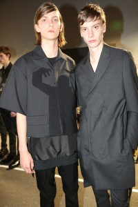 Backstage at Undercover Men's Spring 2020