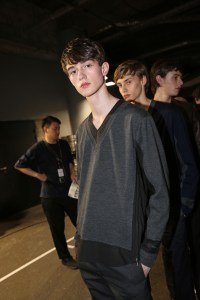 Backstage at Undercover Men's Spring 2020