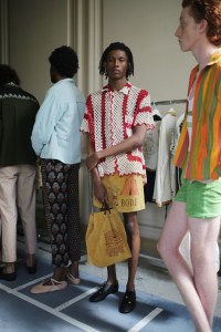 Backstage at Bode Men’s Spring 2020