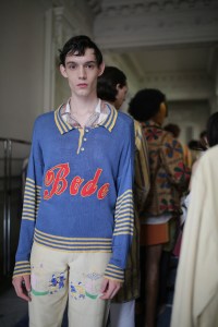 Backstage at Bode Men’s Spring 2020
