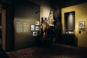 Atmosphere at the Bulgari exhibition.