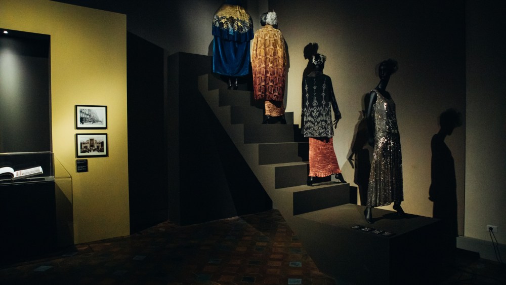Atmosphere at the Bulgari exhibition.