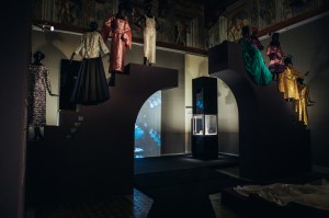 Atmosphere at the Bulgari exhibition.