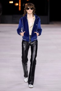 Model on the catwalk