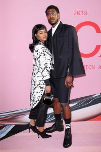 Teyana Taylor and Iman Shumpert, CFDA Awards 2019