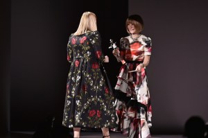 Sarah Burton and Anna Wintour