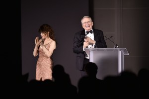 Bernadette Peters and Bob Mackie