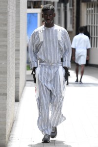 Chalayan Men's Spring 2020 photographed in London on 09 June 2019