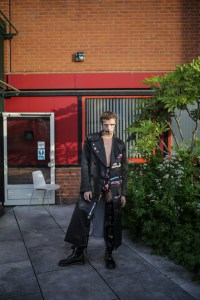 Backstage at Charles Jeffrey Loverboy Men's Spring 2020 photographed in London on 08 June 2019