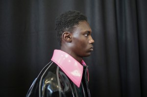 Backstage at Charles Jeffrey Loverboy Men's Spring 2020 photographed in London on 08 June 2019
