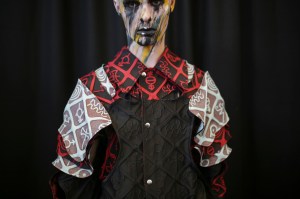 Backstage at Charles Jeffrey Loverboy Men's Spring 2020 photographed in London on 08 June 2019