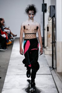 Charles Jeffrey Loverboy Men's Spring 2020 photographed in London on 08 June 2019