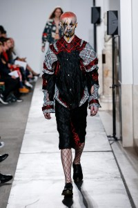 Charles Jeffrey Loverboy Men's Spring 2020 photographed in London on 08 June 2019